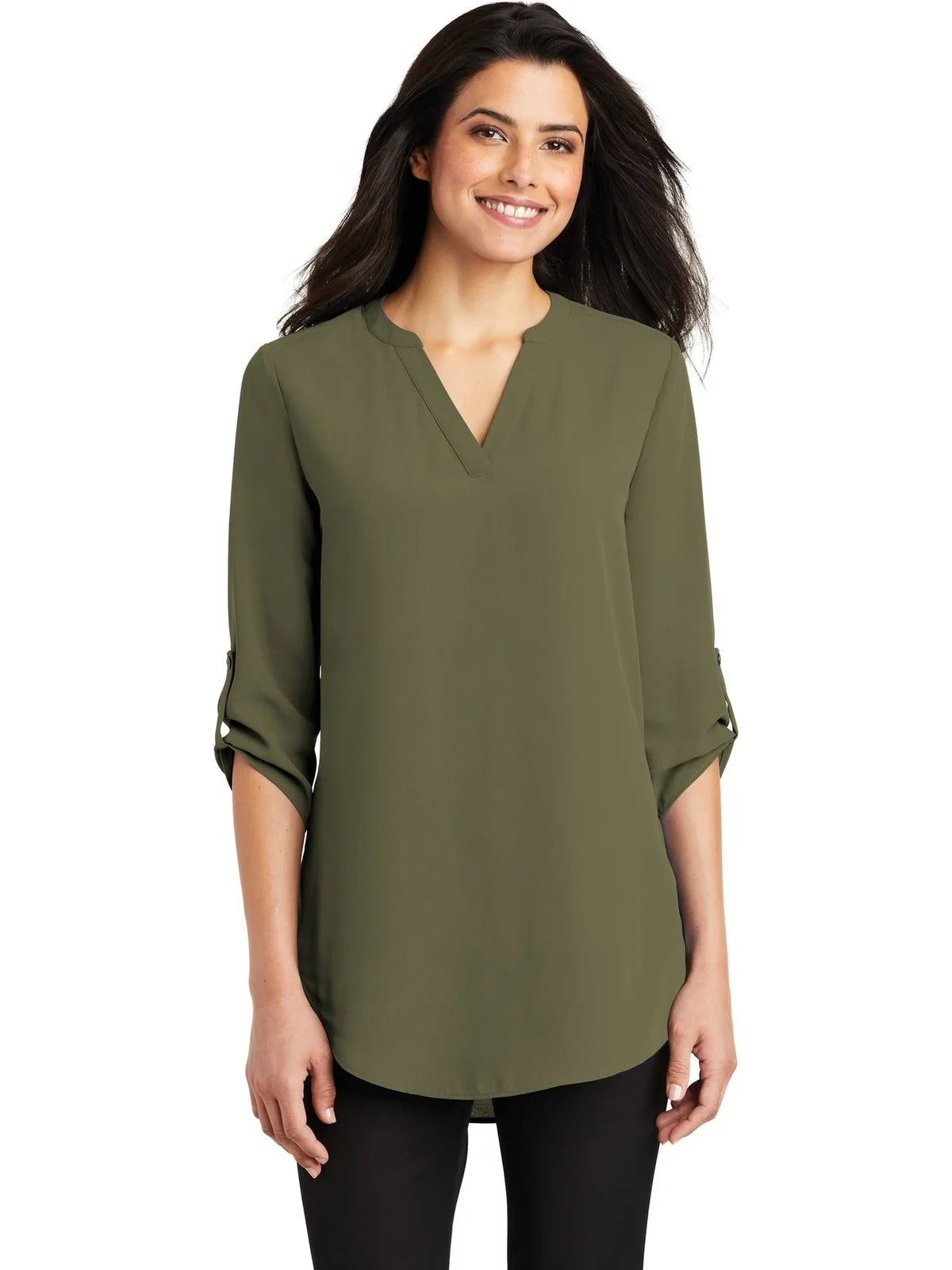 Port Authority Women's 3/4-Sleeve Tunic Blouse