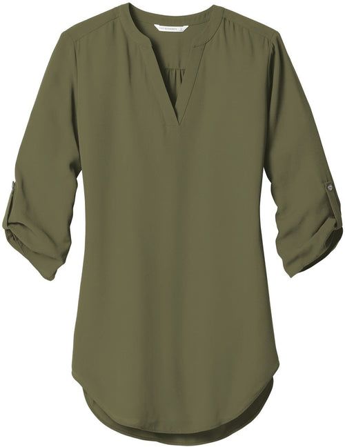 Port Authority Women's 3/4-Sleeve Tunic Blouse
