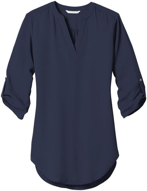 Port Authority Women's 3/4-Sleeve Tunic Blouse