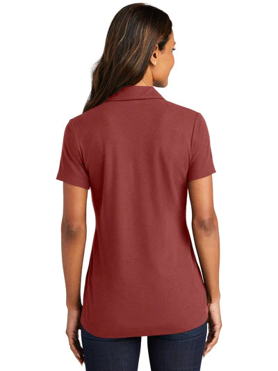 Port Authority Ladies C-FREE Cotton Blend Pique Polo