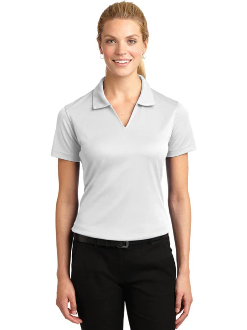 Sport-Tek Ladies Dri-Mesh V-Neck Polo