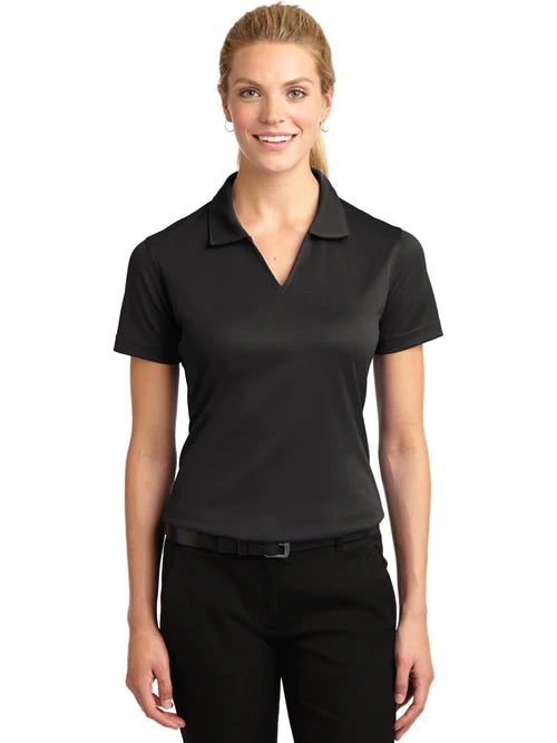 Sport-Tek Ladies Dri-Mesh V-Neck Polo