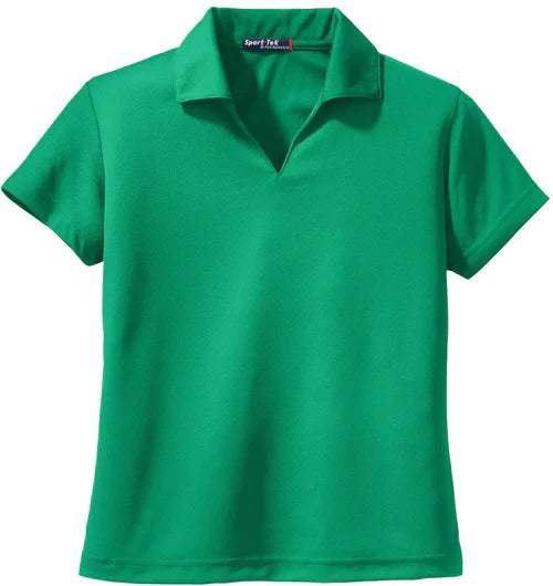 Sport-Tek Ladies Dri-Mesh V-Neck Polo
