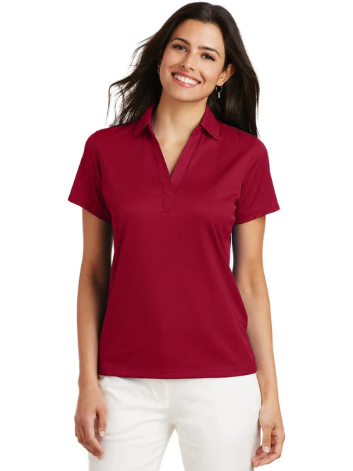 Port Authority Ladies Performance Fine Jacquard Polo