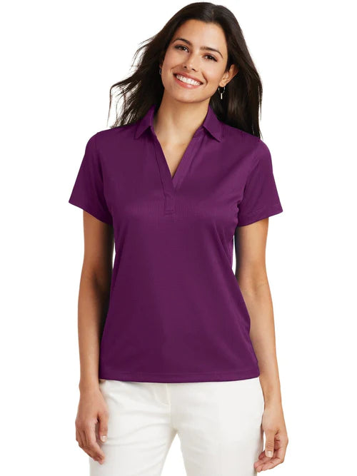 Port Authority Ladies Performance Fine Jacquard Polo