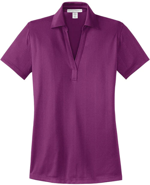 Port Authority Ladies Performance Fine Jacquard Polo