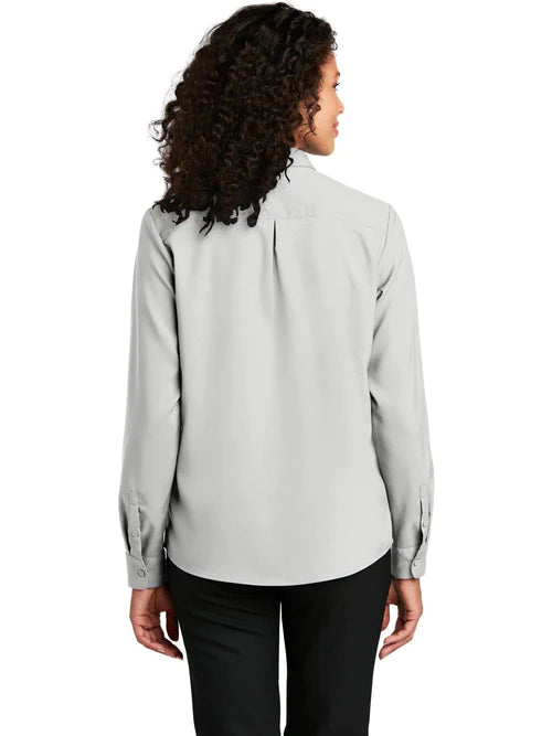 Port Authority Ladies Long Sleeve Performance Staff Shirt