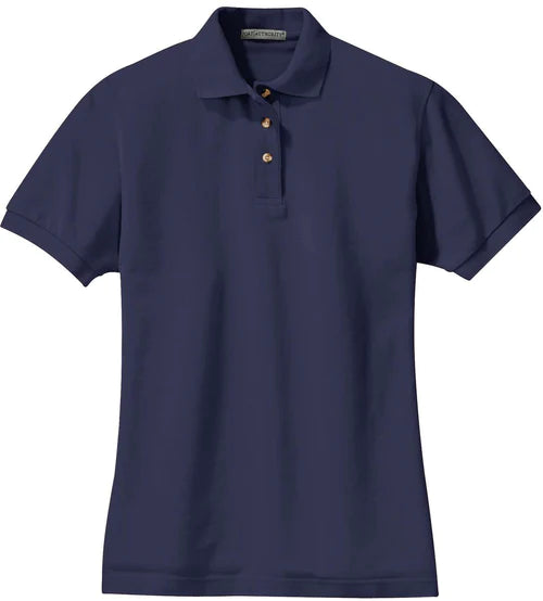 Port Authority Ladies Heavyweight Cotton Pique Polo