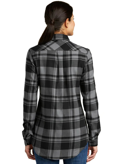Port Authority Ladies Plaid Flannel Tunic