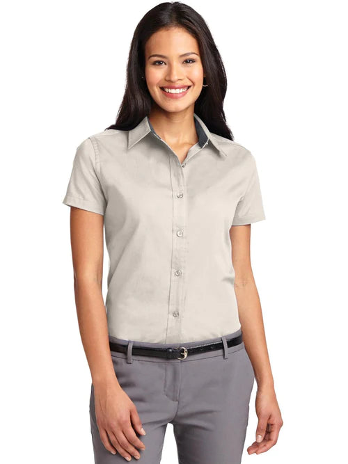 Port Authority Ladies Short Sleeve Easy Care Shirt