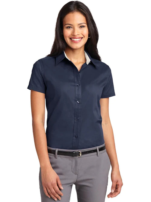 Port Authority Ladies Short Sleeve Easy Care Shirt