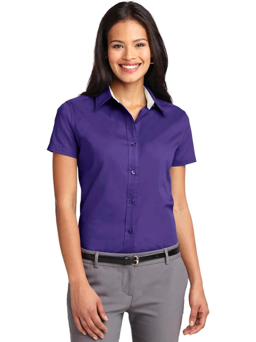 Port Authority Ladies Short Sleeve Easy Care Shirt