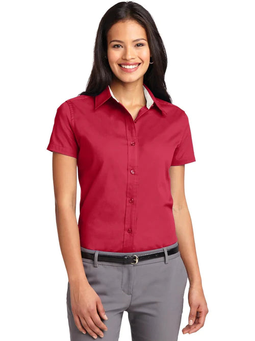 Port Authority Ladies Short Sleeve Easy Care Shirt