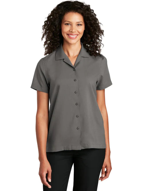 Port Authority Ladies Short Sleeve Performance Staff Shirt