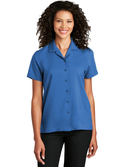 Port Authority Ladies Short Sleeve Performance Staff Shirt