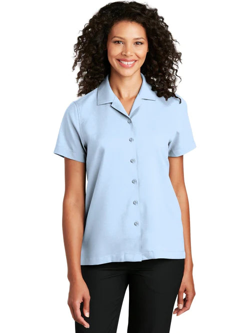 Port Authority Ladies Short Sleeve Performance Staff Shirt