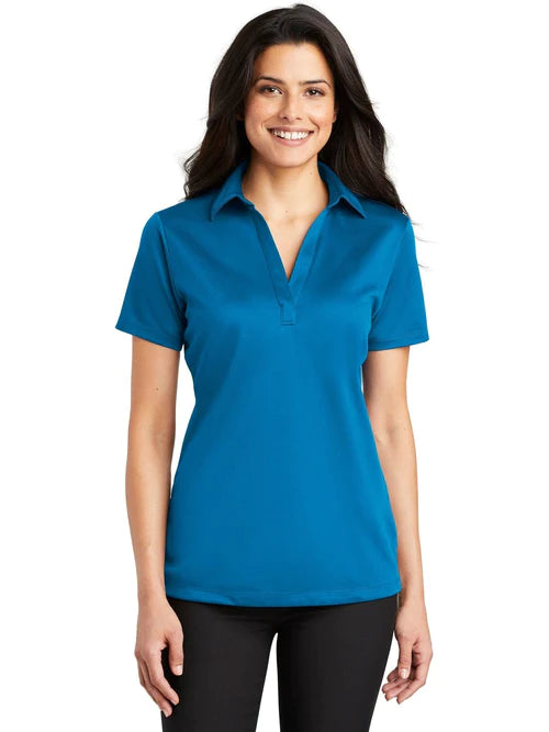Port Authority Ladies Silk Touch Performance Polo