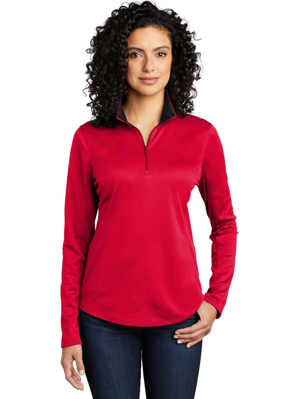 Port Authority Women's Silk Touch Performance 1/4-Zip