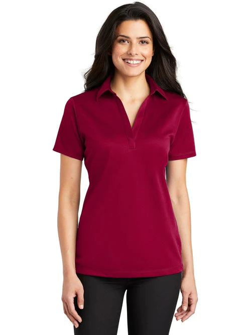 Port Authority Ladies Silk Touch Performance Polo