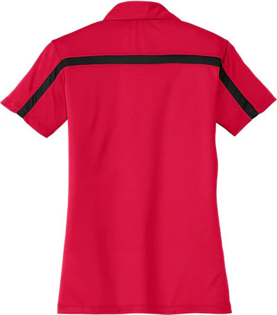 Port Authority Women's Silk Touch Performance Colorblock Stripe Polo