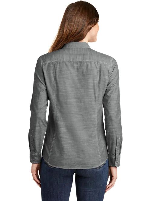 Port Authority Ladies Slub Chambray Shirt