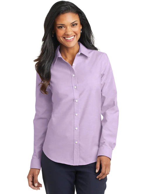 Port Authority Ladies SuperPro Oxford Shirt