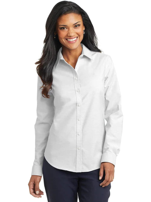 Port Authority Ladies SuperPro Oxford Shirt
