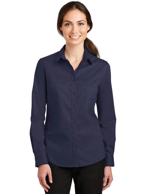 Port Authority Ladies SuperPro Twill Shirt