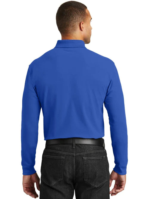 Port Authority Long Sleeve Core Classic Pique Polo