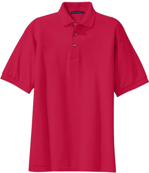 Port Authority Heavyweight Cotton Pique Polo