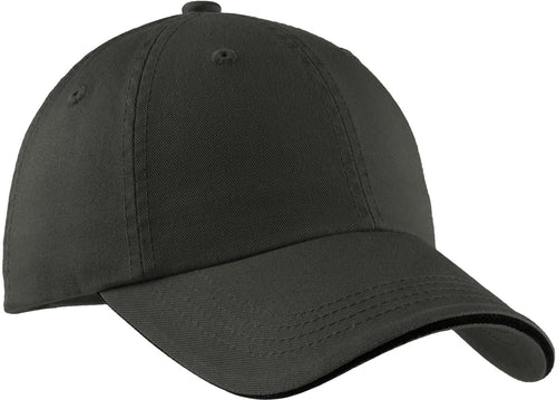 Port Authority Sandwich Bill Cap with Striped Closure