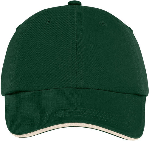 Port Authority Sandwich Bill Cap with Striped Closure