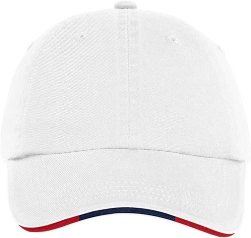 Port Authority Sandwich Bill Cap with Striped Closure