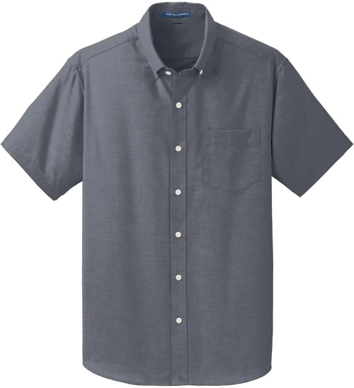 Port Authority Short Sleeve SuperPro Oxford Shirt
