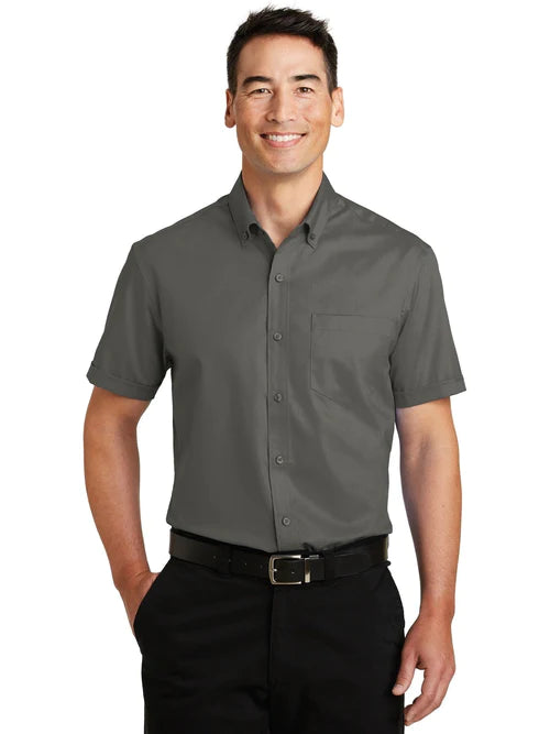 Port Authority Short Sleeve SuperPro Twill Shirt