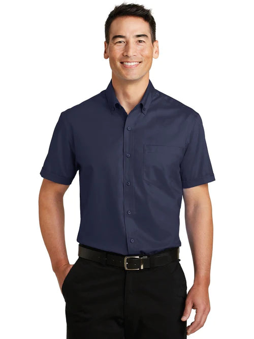 Port Authority Short Sleeve SuperPro Twill Shirt