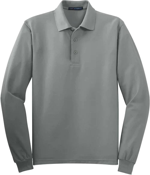 Port Authority Tall Silk Touch Long Sleeve Polo
