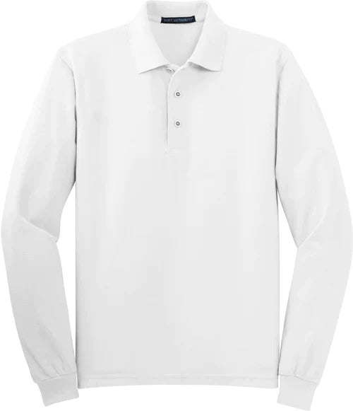 Port Authority Tall Silk Touch Long Sleeve Polo
