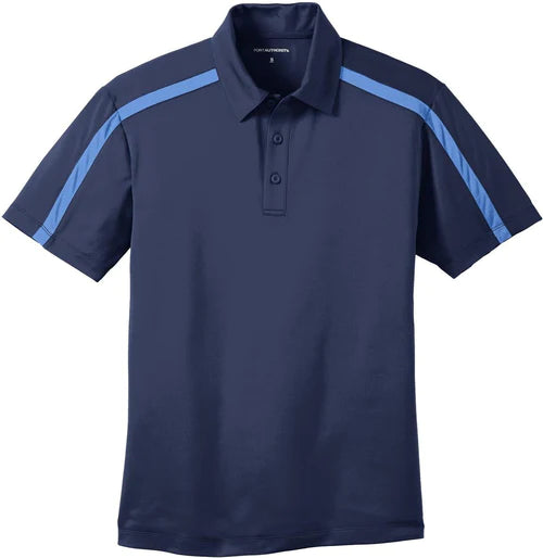 Port Authority Silk Touch Performance Colorblock Stripe Polo