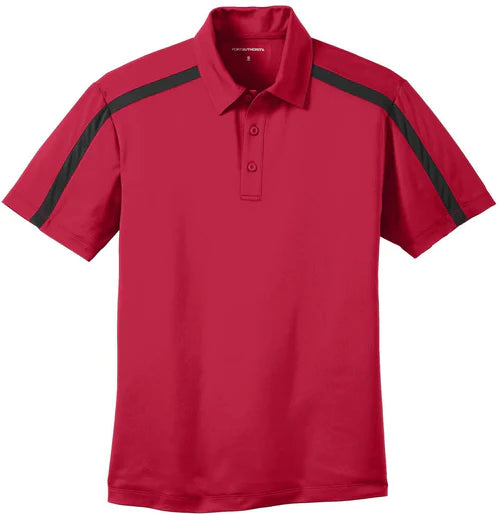 Port Authority Silk Touch Performance Colorblock Stripe Polo