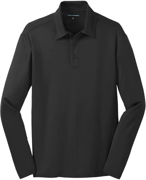 Port Authority Silk Touch Performance Long Sleeve Polo