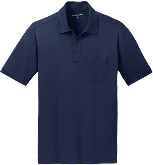 Port Authority Silk Touch Performance Pocket Polo