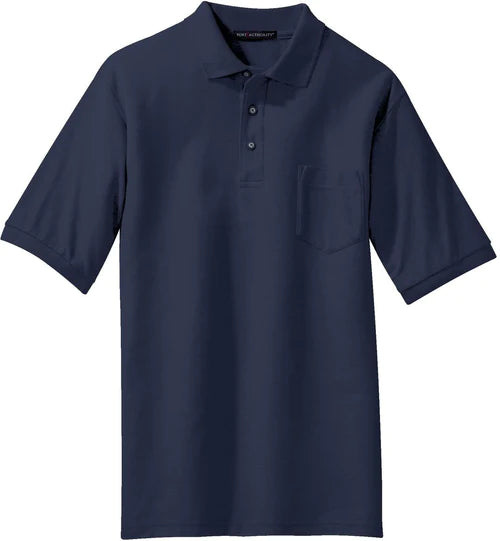 Port Authority Silk Touch Polo with Pocket