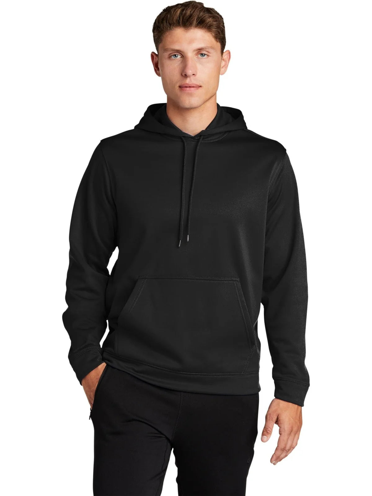Sport-Tek Sport-Wick Fleece Hooded Pullover