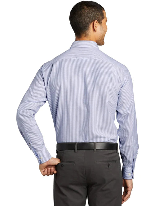 Port Authority SuperPro Oxford Stripe Shirt