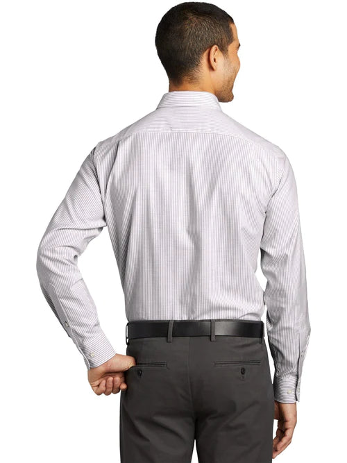 Port Authority SuperPro Oxford Stripe Shirt
