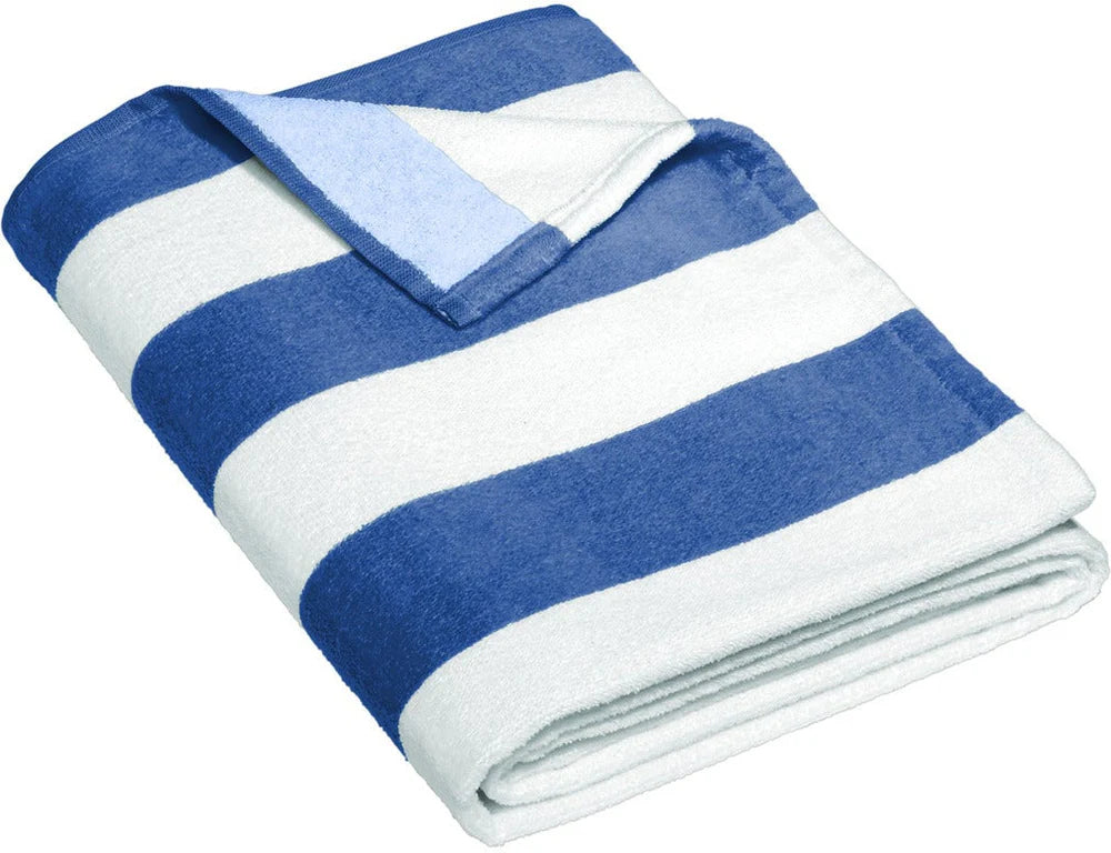 Port Authority Value Cabana Stripe Beach Towel