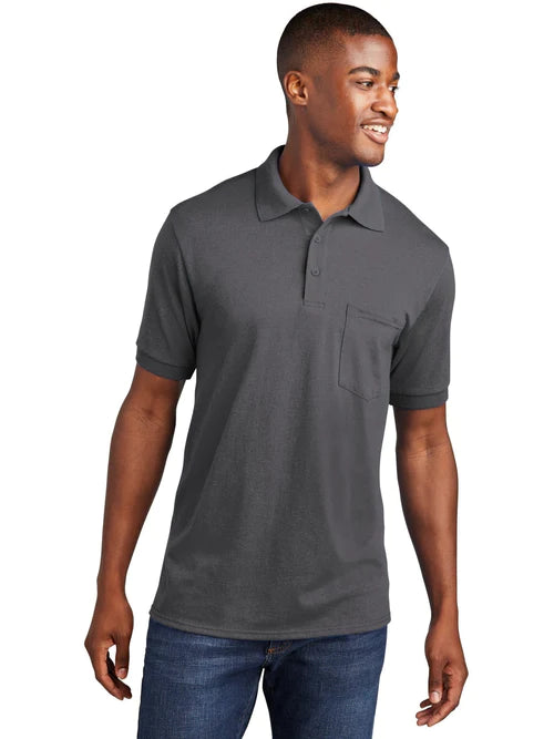 Port & Company Core Blend Jersey Knit Pocket Polo