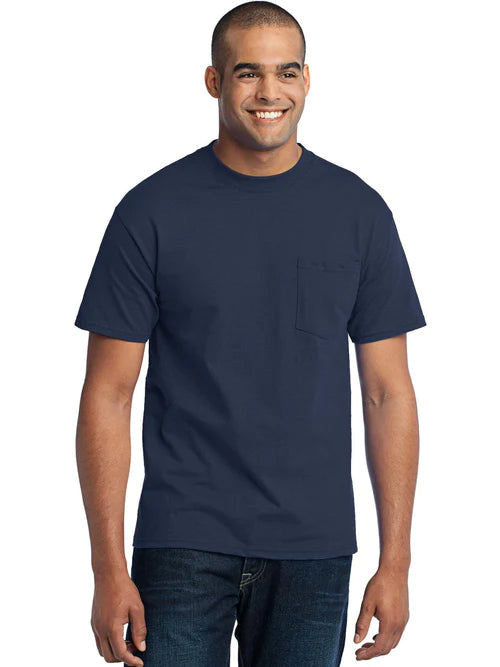 Port & Company Core Blend Pocket Tee