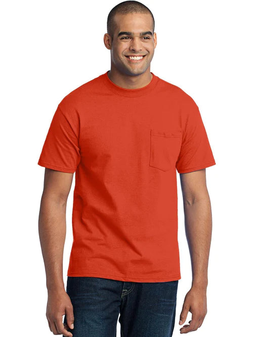 Port & Company Core Blend Pocket Tee